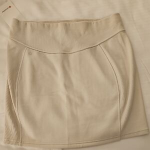 Lululemon Athletica Cream Mini Skirt